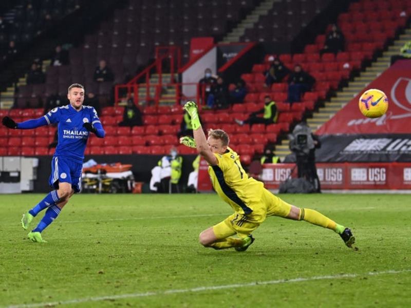 Jamie Vardy to miss Leicester City’s clash vs Arsenal with knee injury - Bóng Đá