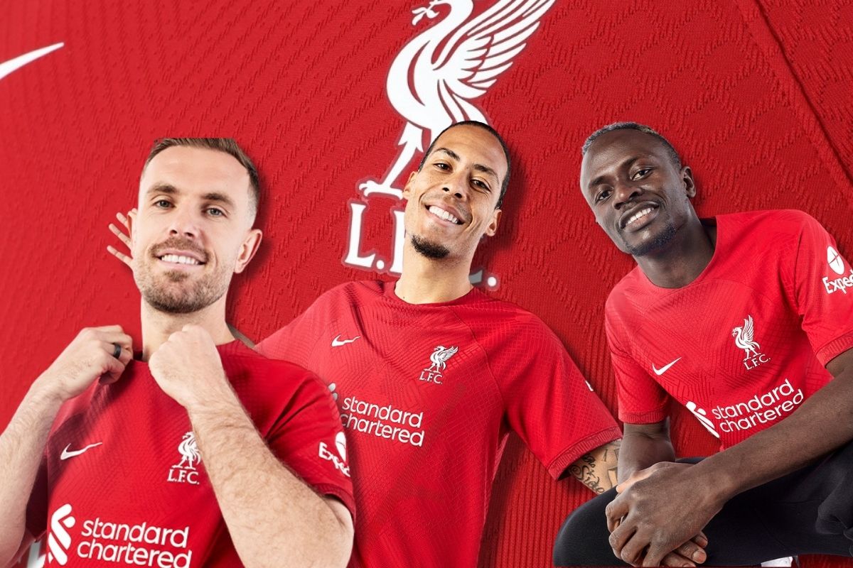Liverpool unveil new home kit for 2022/23 season - Bóng Đá