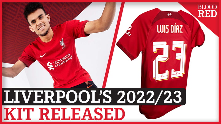 Liverpool unveil new home kit for 2022/23 season - Bóng Đá