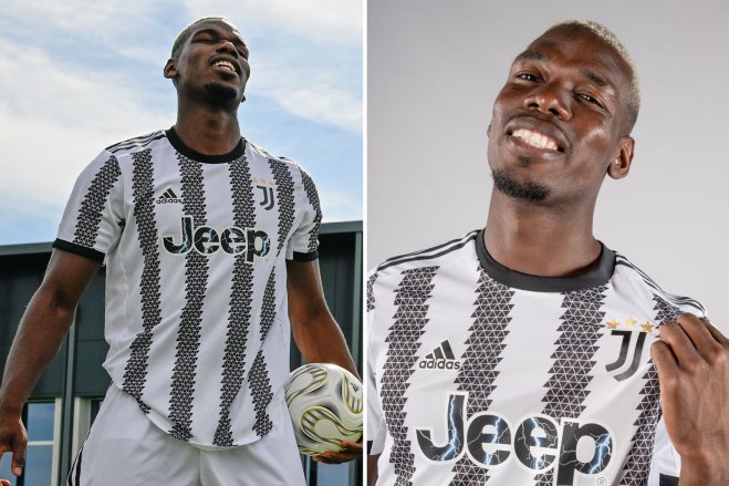 Paul Pogba ra mắt Juventus với số áo lạ - Bóng Đá
