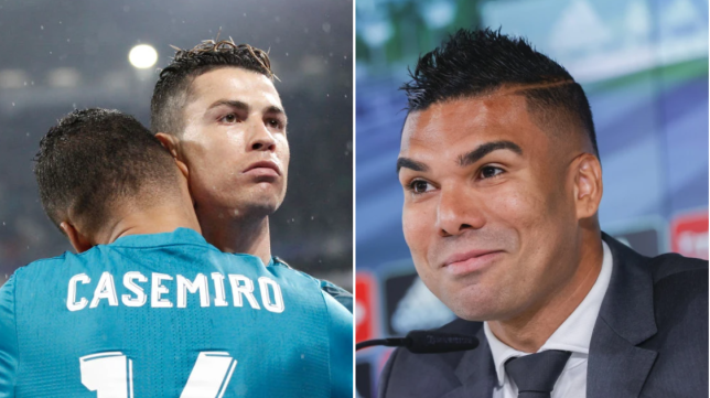 Casemiro sends message to Cristiano Ronaldo over his Manchester United future and targets Premier League title - Bóng Đá
