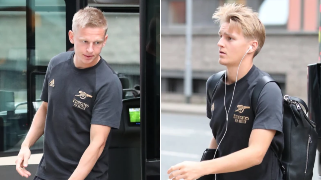 Martin Odegaard, Aaron Ramsdale and Oleksandr Zinchenko travel with Arsenal squad for Manchester United clash - Bóng Đá