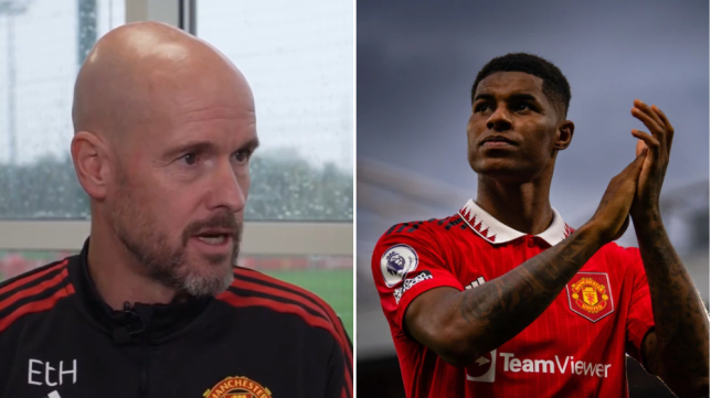 Erik ten Hag reveals what he told Marcus Rashford ‘on day one’ after joining Manchester United - Bóng Đá