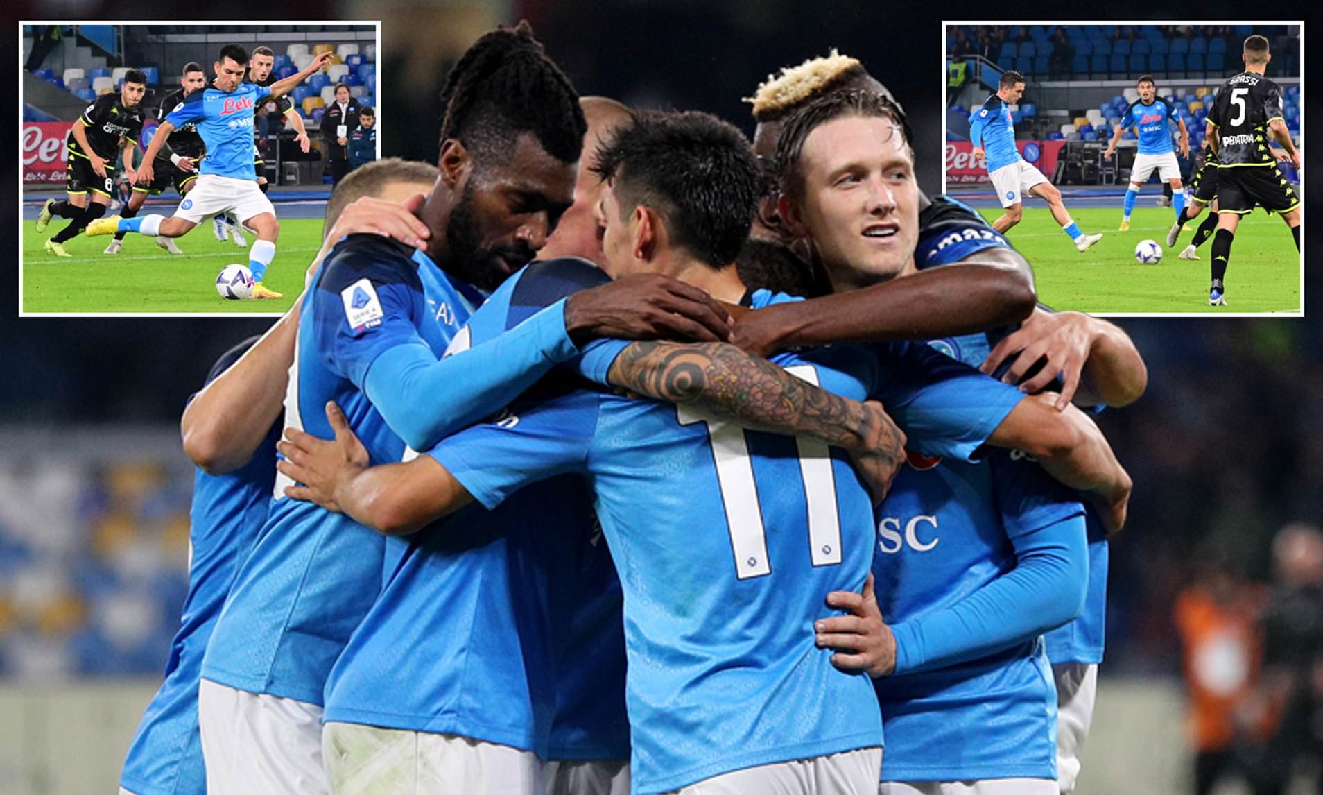 Không thể cản Napoli; AC Milan sẩy chân - Bóng Đá