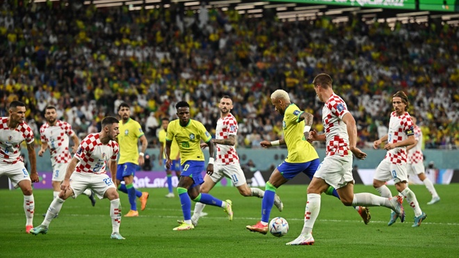 TRỰC TIẾP Croatia 0-0 Brazil (H1): Brazil tăng tốc - Bóng Đá