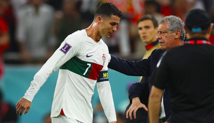 Portugal coach does not regret leaving Ronaldo out v Morocco - Bóng Đá