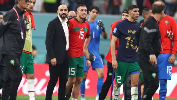 France loss doesn't taint Morocco's magical World Cup run - coach - Bóng Đá