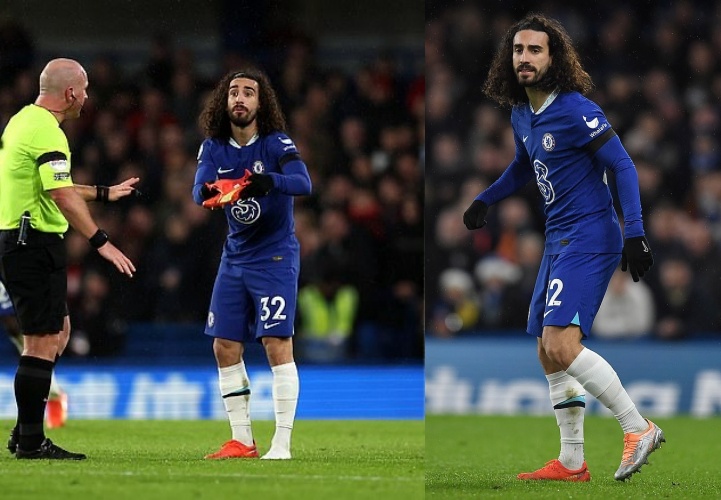 Chelsea defender Marc Cucurella forced to wear odd boots in their 2-0 win over Bournemouth - Bóng Đá