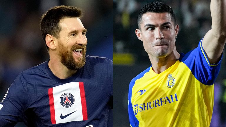 Cristiano Ronaldo's first game since moving to Saudi Arabia could be against Lionel Messi due to his two-match ban - Bóng Đá