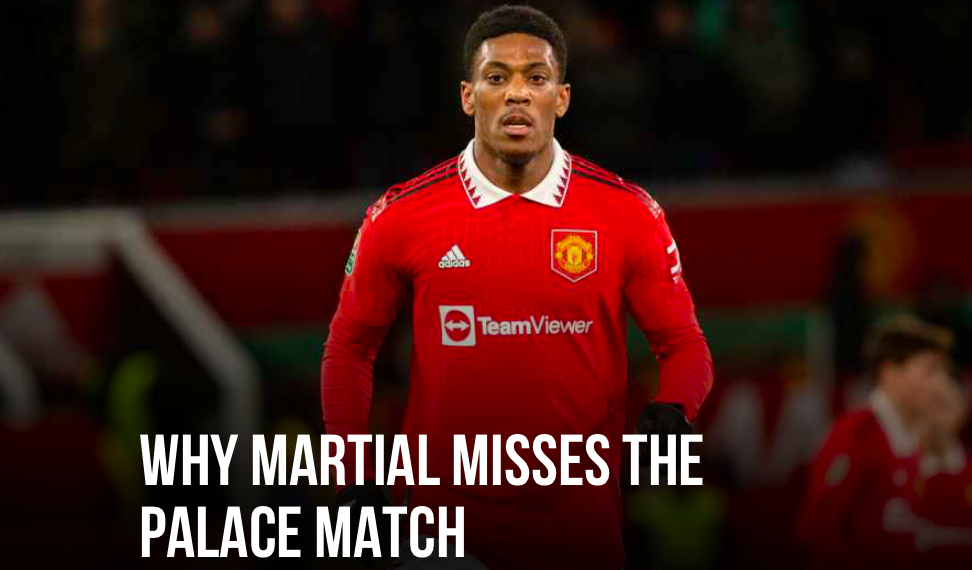 Man Utd on why Martial absent - Bóng Đá