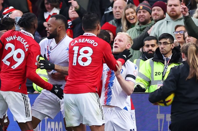 Manchester United and Crystal Palace charged by FA after mass player brawl - Bóng Đá