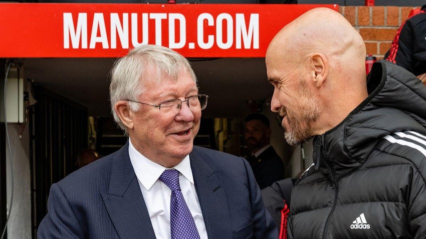 'He wants to share it' - Manchester United manager Erik ten Hag speaks out on dinner with Sir Alex Ferguson - Bóng Đá