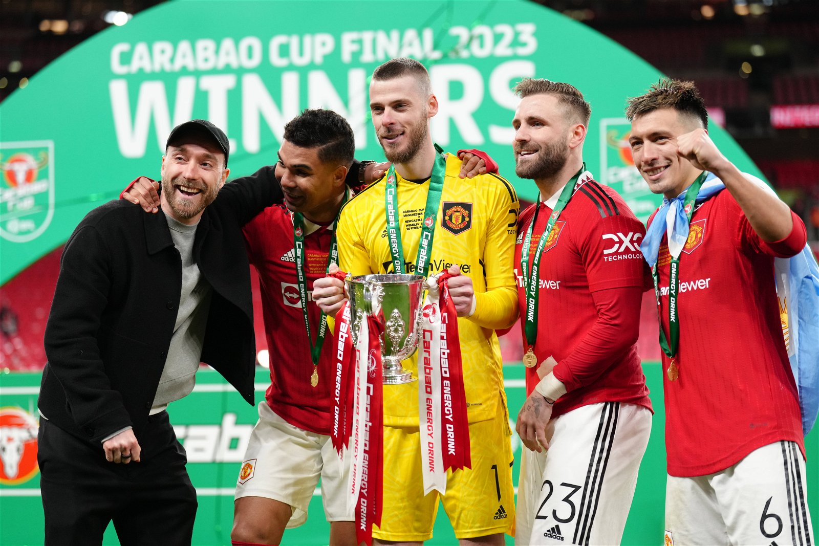 Manchester United midfielder Christian Eriksen says he has still not received his Carabao Cup medal. - Bóng Đá