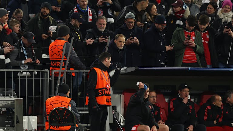 Thomas Tuchel SENT OFF for touchline antics as Bayern Munich are dumped out of Champions League by Man City - Bóng Đá