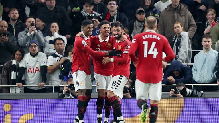Fernandes là một trong những cầu thủ chơi nổi bật nhất của Man Utd trước Spurs.