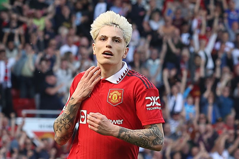 Garnacho dần trở thành ngôi sao mới ở Old Trafford.