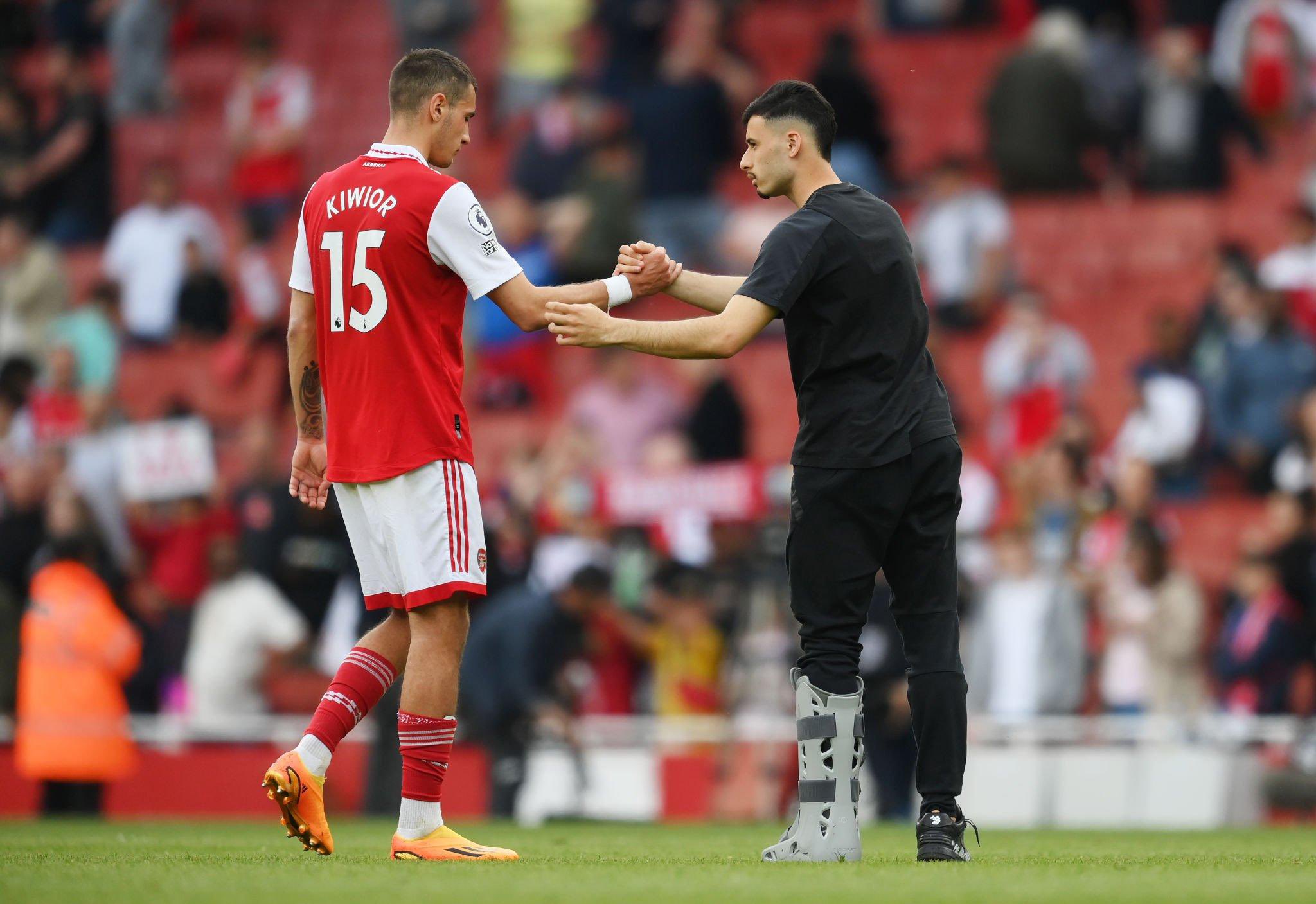 Hình ảnh gây sốc của Martinelli.