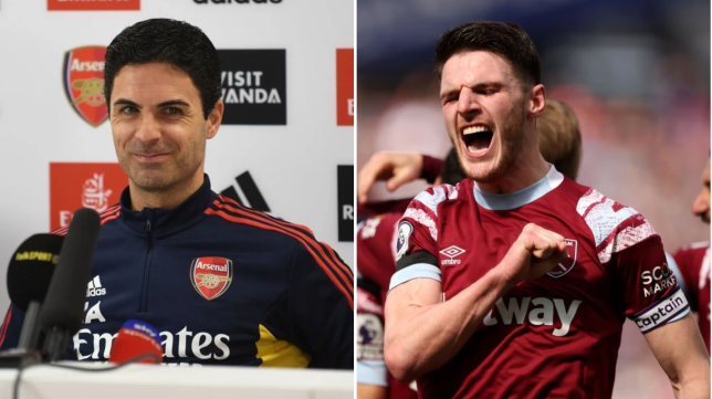 Mikel Arteta hints at the approach he will use to convince Declan Rice to pick Arsenal over rival offers - Bóng Đá