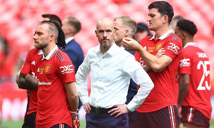 'You have to feel it in stomach' - Erik ten Hag explains why he made Man Utd players watch Man City lift FA Cup - Bóng Đá