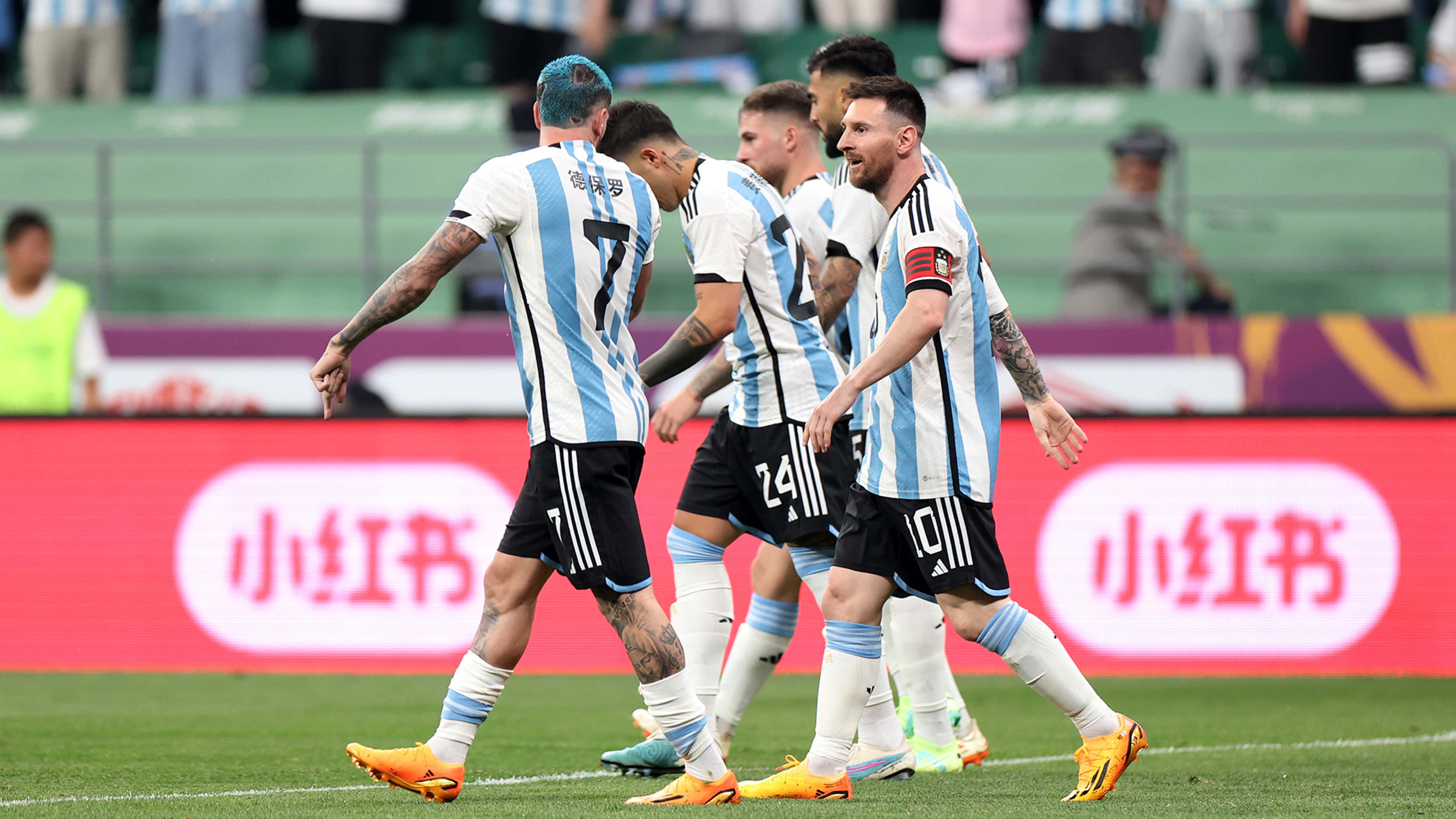 Cảm xúc của Garnacho khi ra mắt Argentina - Bóng Đá