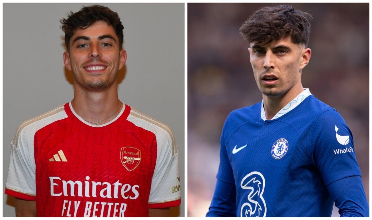 Picture of Kai Havertz in an Arsenal shirt 'is leaked' - Bóng Đá