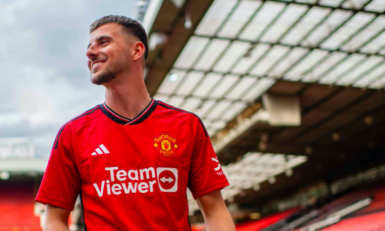 Mount trở thành tân binh đầu tiên của Man Utd.