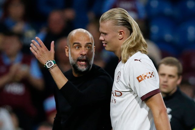 Tranh cãi với Haaland ngay trên sân, Guardiola nói thẳng lý do