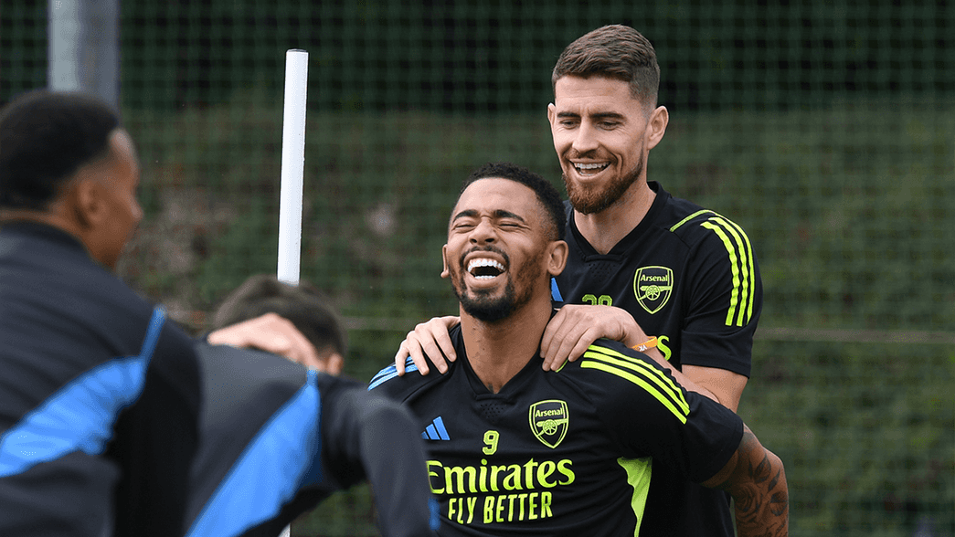 Arsenal star Gabriel Jesus spotted back in training in major boost to Mikel Arteta - Bóng Đá