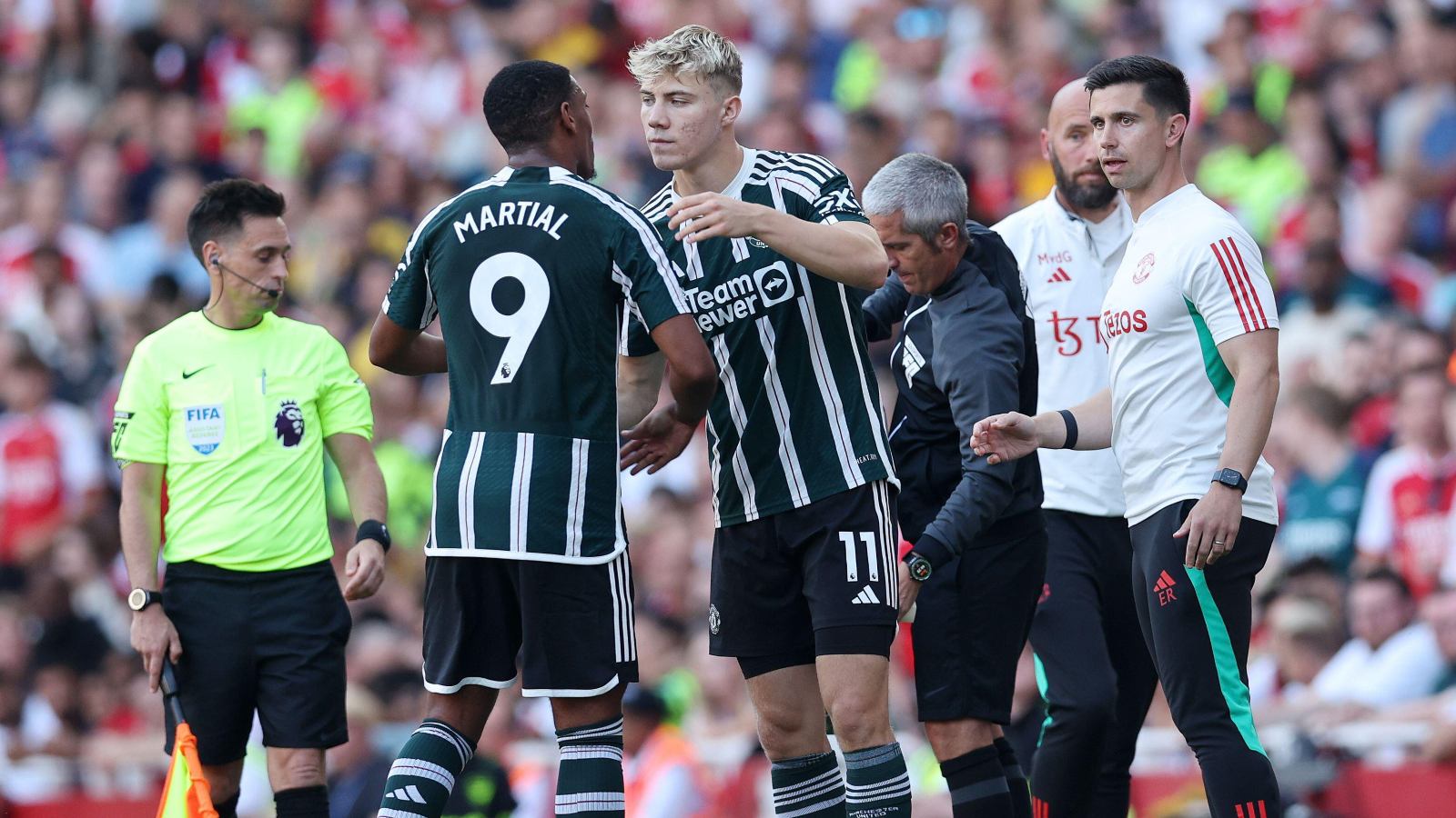 Vì Man Utd, Hojlund bất chấp tất cả.