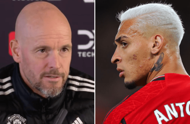 Erik ten Hag speaks out on Antony’s return ahead of Manchester United vs Crystal Palace - Bóng Đá