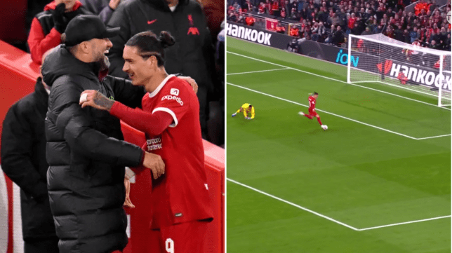 Jurgen Klopp reacts to Darwin Nunez missing ‘slapstick’ open goal in Liverpool rout - Bóng Đá
