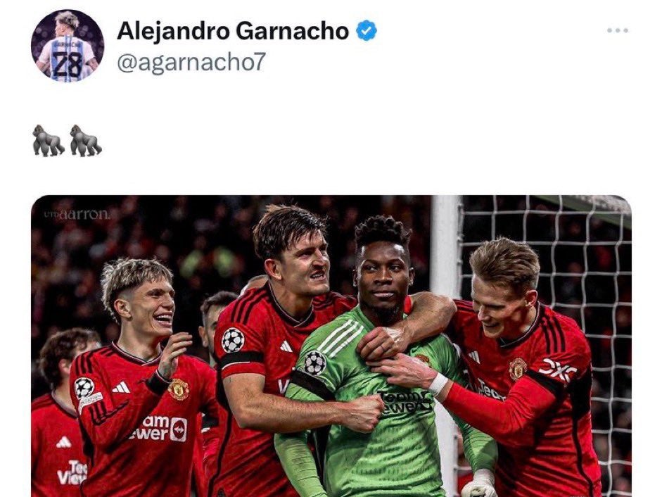  The FA has initiated an investigation into Alejandro Garnacho recent post and Onana reaction - Bóng Đá