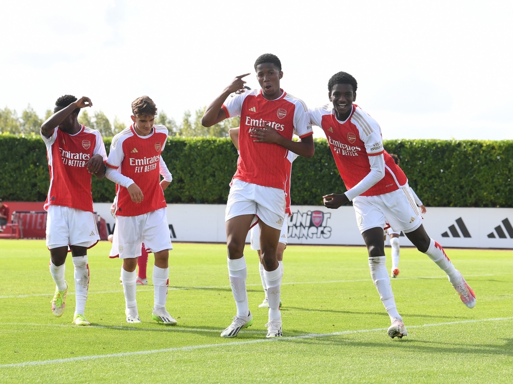 Arsenal teenager scores ten goals in U16 game against Liverpool - Soccer