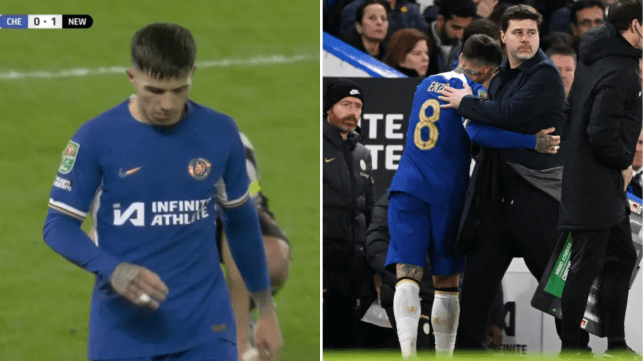 Mauricio Pochettino gives update on Enzo Fernandez after Chelsea star came off after 32 minutes against Newcastle - Bóng Đá