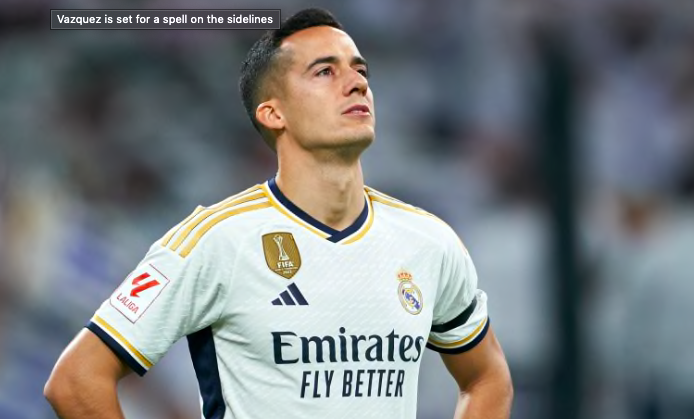 Real Madrid announce injury to Lucas Vazquez - Bóng Đá