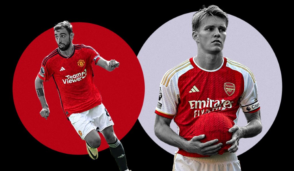 Fernandes bị đánh giá thấp so với Odegaard.