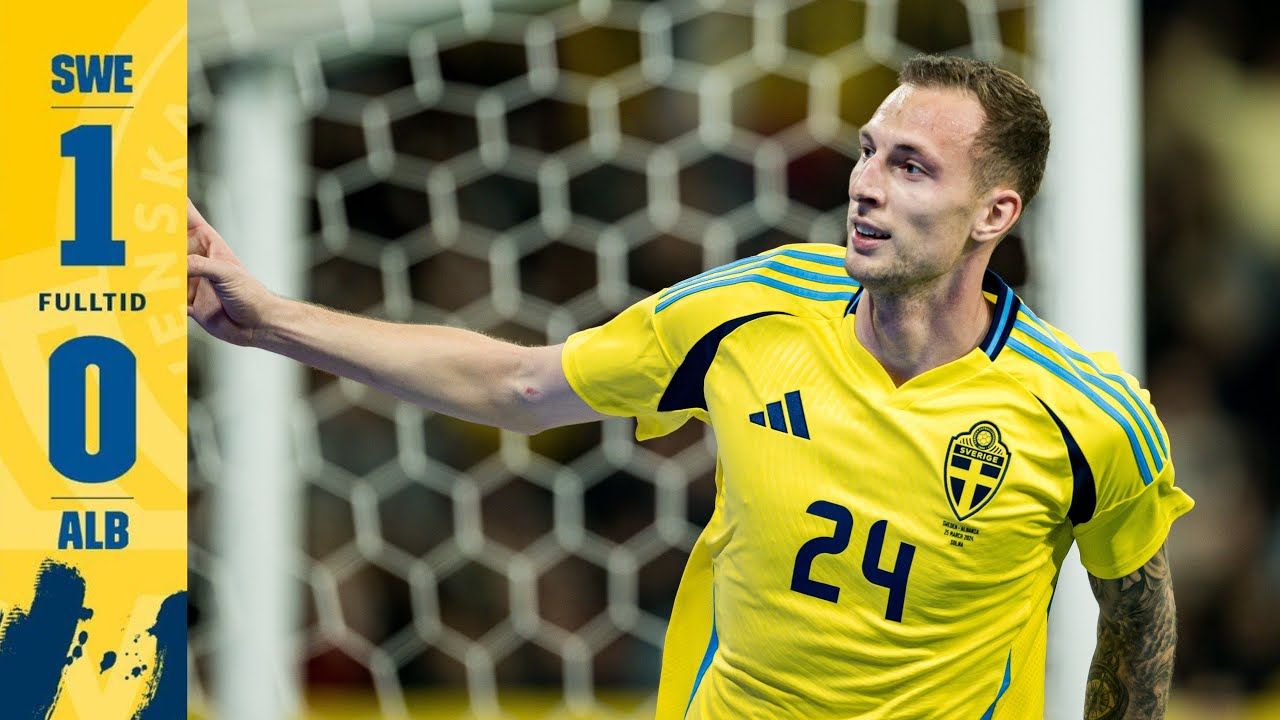 Man Utd defender Victor Lindelof shines in Sweden’s 1-0 win over Albania - Bóng Đá