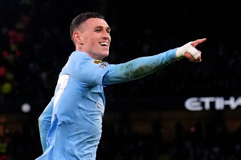 Phil Foden admits Jack Grealish compared him to Manchester United legend after Manchester City hat-trick goal - Bóng Đá