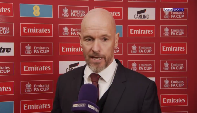 Erik ten Hag sends message to Manchester United fans calling for him to be sacked after Coventry City scare - Football
