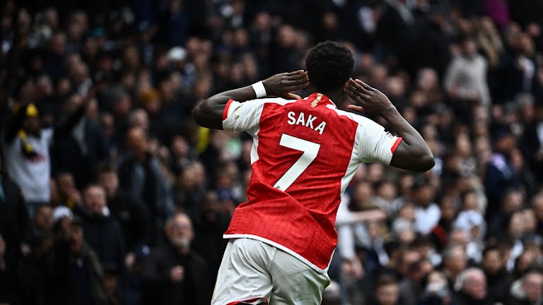 Bukayo Saka has 33 G/A contributions this season for Arsenal - Bóng Đá