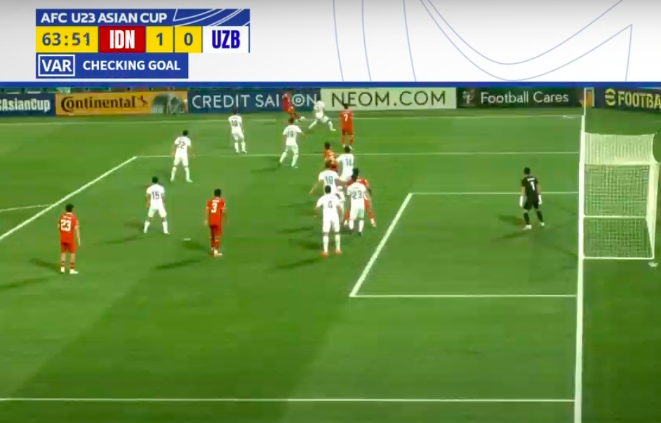 U23 Indonesia offside goal - Bóng Đá