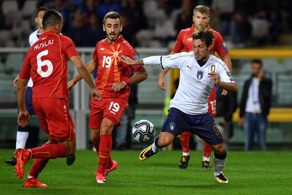 Italia 1-1 Macedonia: Gã khổng lồ nhu nhược - Bóng Đá