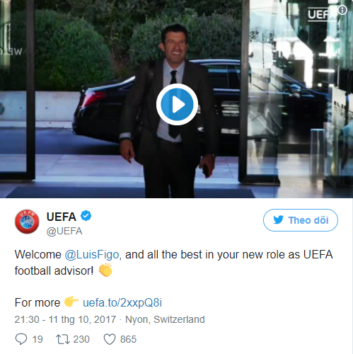 CHÍNH THỨC: Cựu sao Barca và Real trở thành cố vấn cho UEFA - Bóng Đá