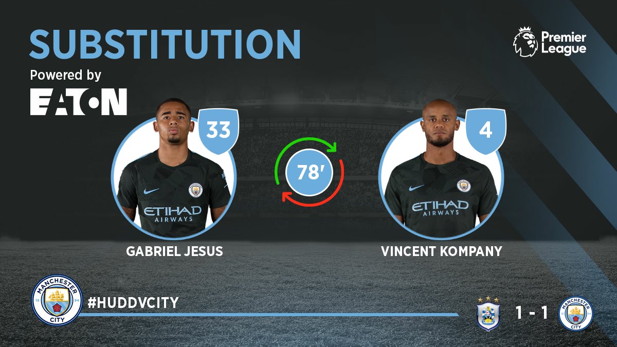 TRỰC TIẾP Huddersfield Town 1-1 Man City: Aguero lập công - Bóng Đá