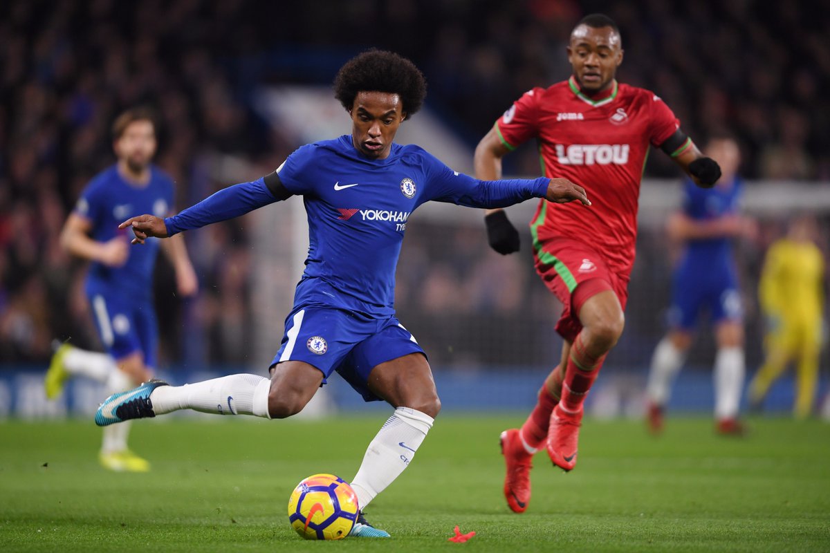 TRỰC TIẾP Chelsea 1-0 Swansea: The Blues chơi nhàn nhã - Bóng Đá