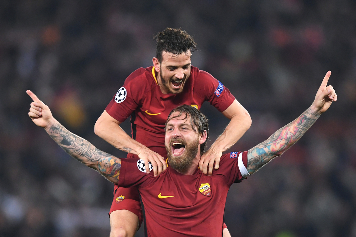 Thắng Barca, De Rossi mơ đến cúp bạc Champions League - Bóng Đá