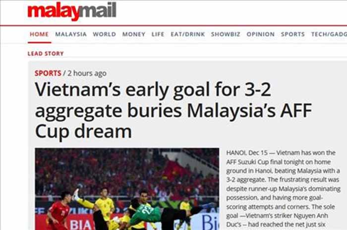 Báo Malaysia: 