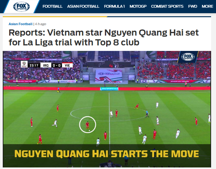 Báo châu Á: Sau Văn Hậu, có thêm 1 tuyển thủ Việt Nam được CLB châu Âu chào đón - Bóng Đá
