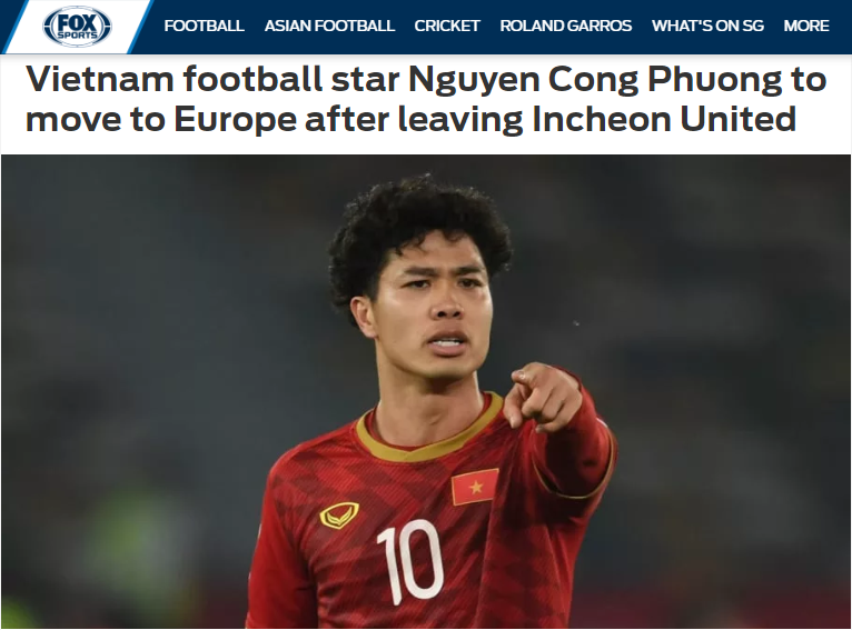 Báo châu Á: Sắp có một ngôi sao của ĐT Việt Nam đến châu Âu thi đấu - Bóng Đá