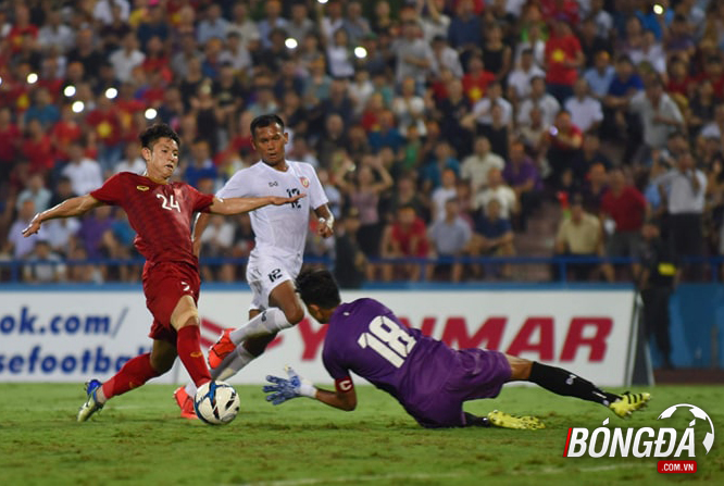 TRỰC TIẾP U23 Việt Nam 1-0 U23 Myanmar (Hiệp 1): Hoàng Đức làm rung chuyển cầu môn đội khách - Bóng Đá